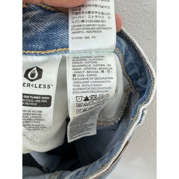 Levi’s 94 Baggy High Rise Light Wash Jeans Women’s Size 26 - Picture 7 of 7